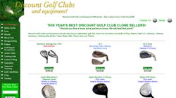 Discount Golf Clubs & Equipment